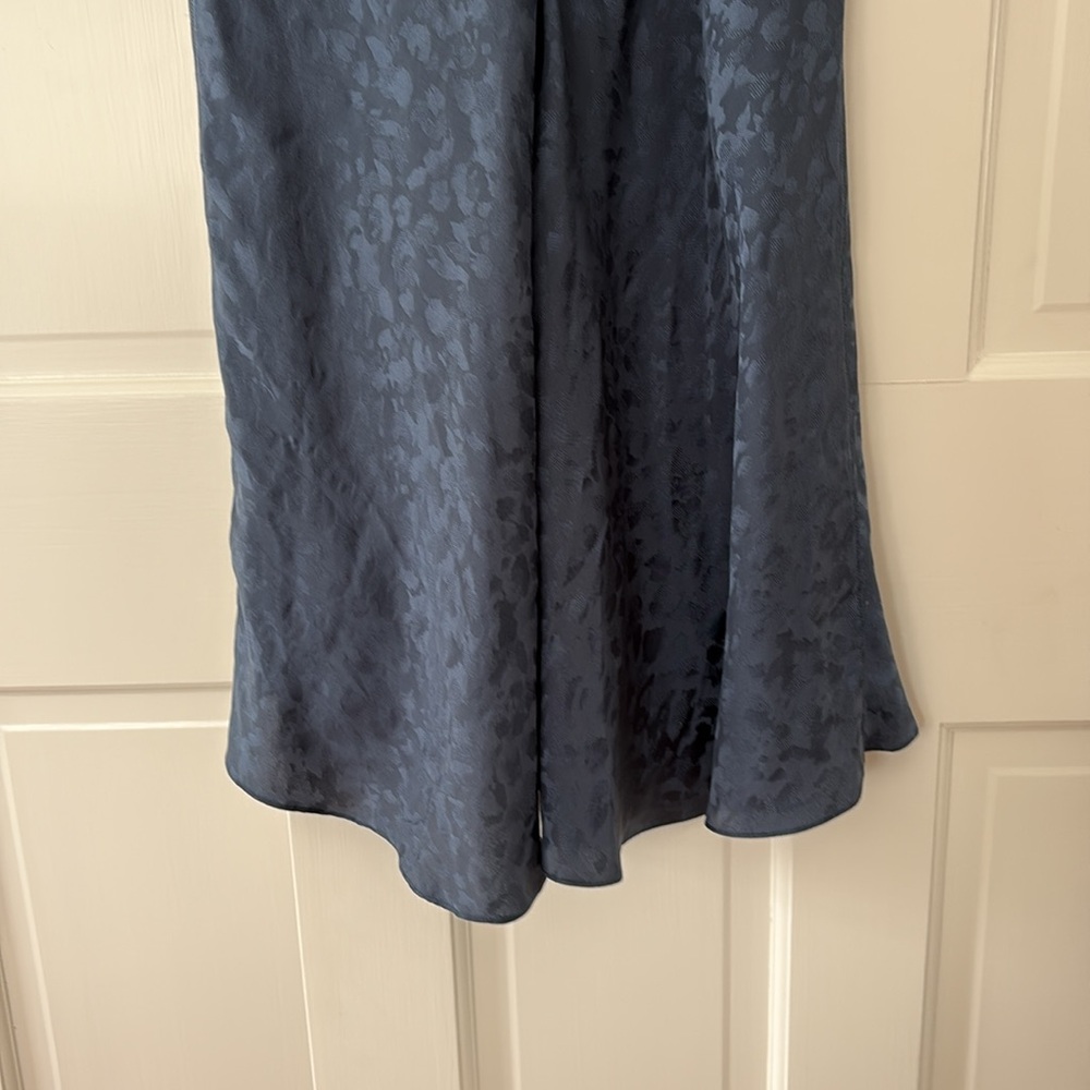 Zadig & Voltaire size XS Navy leopard printed woven silk (100% Silk). - Picture 6 of 11